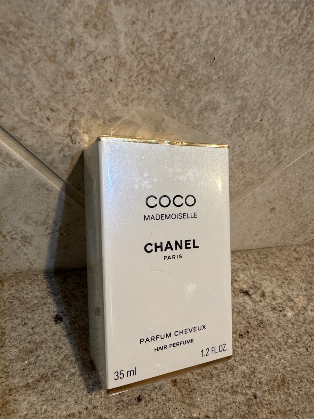 CHANEL Coco Mademoiselle Hair Perfume - White & Gold Packaging